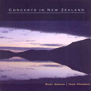 Rudy Adrian & Nick Prosser / Concerts In New Zealand (Rare)