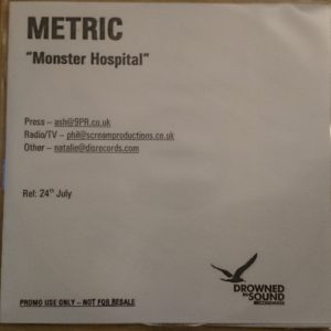 Metric / Monster Hospital (Promo)