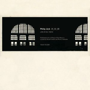 Philip Jeck / 20_02_00 Live At ICC, Tokyo