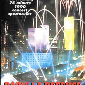 Jean Michel Jarre / Paris La Defense - A City In Concert (Rare VHS Cassette)